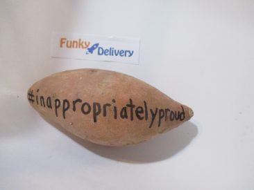 #innappropriatelyproud - Sweet Potato Gram in the Mail