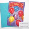 Glitter Bomb Card for Birthday