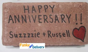 Happy Anniversary Brick