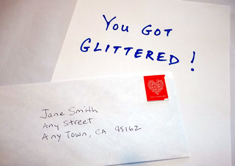 Glitter Letter Prank | Delivery