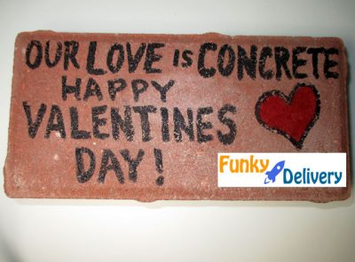 Happy Valentine's Day Brick