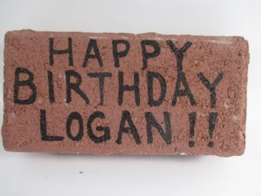 Brick in the Mail - Happy Birthday Brick