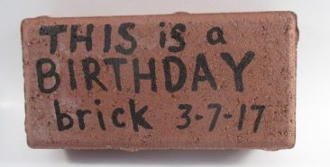 Mail a Brick -This is a Birthday Brick