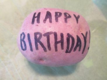 Happy Birthday Potato