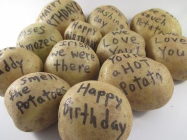 Irish Happy Birthday - Send a Potato Bouquet