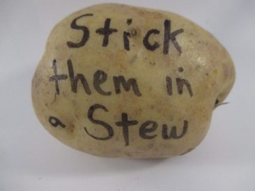 Stick them in a Stew - Send a Potato Bouquet