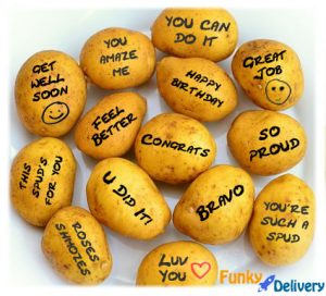 Potato Bouquet - Your Messages on Potatoes