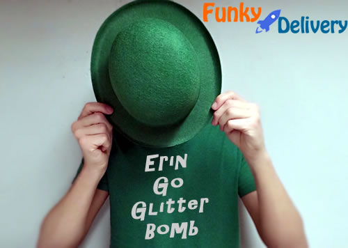 Erin Go Glitter Bomb! St. Patrick's Day Green Glitter Bomb