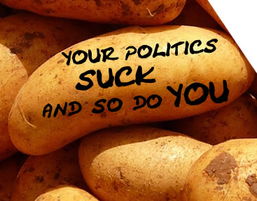 Send a Political Potato Gram