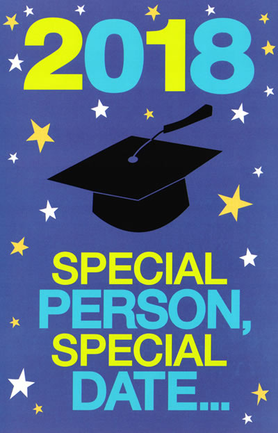 SPecial Person Special Date 2018-Graduation-Card