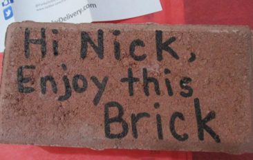 Send a Brick in the Mail - Enjoy this Brick