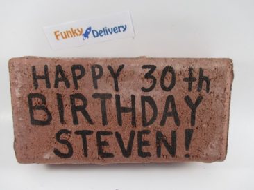 Happy 30th Birthday - Send a Brick in the Mail