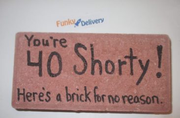 Brick in the Mail - You're 40 Shorty! Here's a Brick for No Reason.