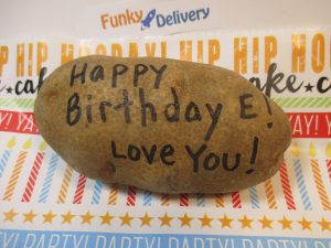 Happy Birthday Potato - Love You!