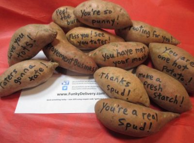 Sweet Potato Bouquet - Send Sweet Potato Messages