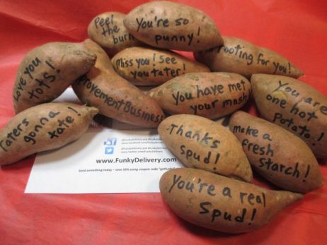 Sweet Potato Bouquet - Send Sweet Potato Messages
