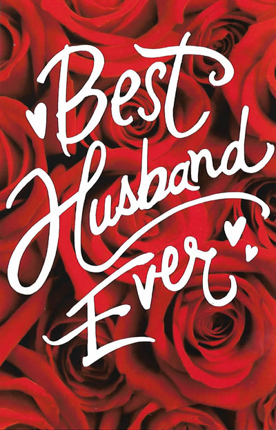 Best Husband Ever Valentine Card - Custom, Personalized Card