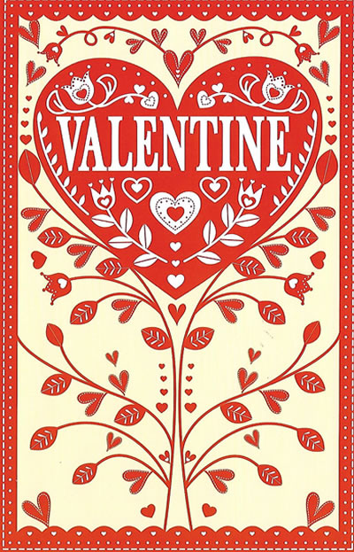 Valentine's Day - Happy Hearts Day Card for Friend or Family