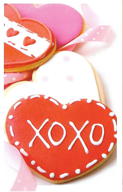 xoxo - Valentine Card for Friend, Sweetheart, Family Member or Child