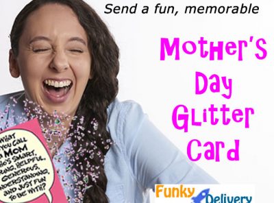 Mother's Day Glitter Bomb Card - Fun Mothers Day Card
