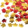 Autumn Leaf Confetti for Thanksgiving Card