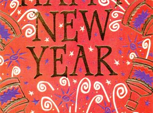 Happy New Year - Hope it's a Blast Card or New Year Glitter Bomb
