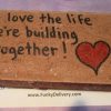 Love the life we're building brick - - Funky Delivery