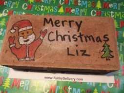 Merry Christmas Brick - Funky Delivery Brick