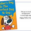 Fun Father's Day Card - Glitter or Confetti Card