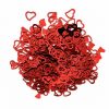 Red Heart Confetti for Cards