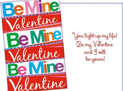 You Light Up My Life Valentine's Day Card