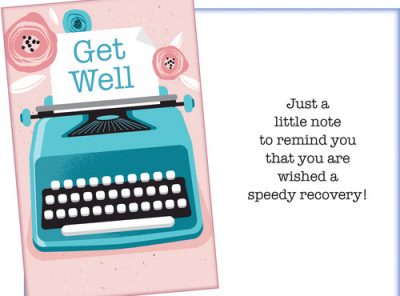 Get Well Card - Send a Note for a Speedy Recovery