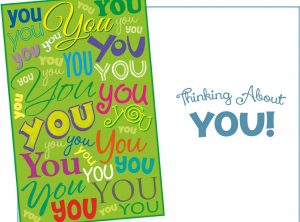 You You You - Thinking About You - Greeting Card Sent for You