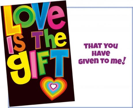 Love is the Gift Card - Greeting Cards Sent for You