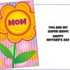 Mom - You are my Superhero- Mother's Day Card Sent for You.